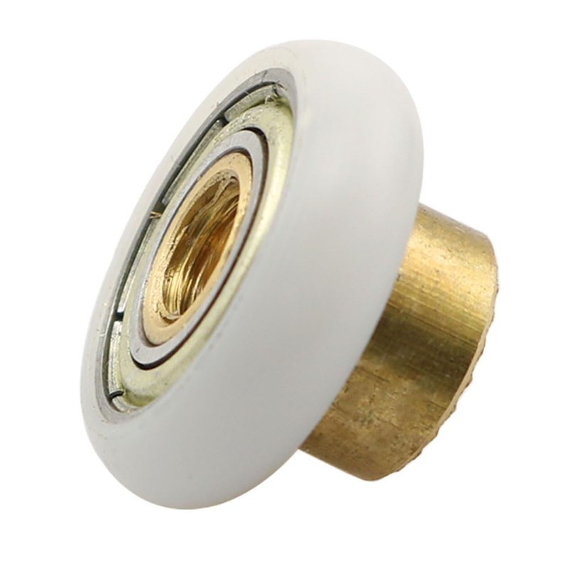 BLLNDX 8PCS Shower Room Rollers Wheel Diameter 20mm with 1