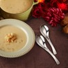 HIWARE Thick Heavy-weight Soup Spoons, High Grade Stainless Steel Soup