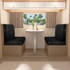 molasofa Leather Like RV Dinette Cushion Covers, RV Booth Seat