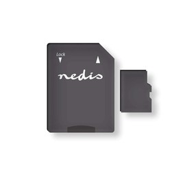 NEDIS MMSD64100BK Memory Card | microSDXC | 64 GB | Writing up to 90 Mbps | Class 10