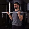 AmStaff Fitness 48" Straight Ez Curl Lat Pull Down Bar
