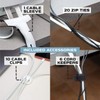 Iron Forge Cable Large Cable Management Box - White Cord