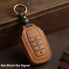 Aoocar Leather Key Fob Cover, Compatible with Toyota Tundra Corolla