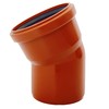 KG Bogen DN 160 30° PVC-U SN8 Angle | Elbow