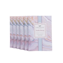 Greenleaf Gifts Air Freshener Packet Sachet 6 Pack - Vanilla Dream