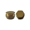 WRAS 22mm Brass Compression Stop End Blank Cap for Copper