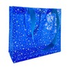 TotePrint 1PCS Clear Printed Star Beach HandBag Versatile Waterproof,Embossed Star
