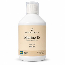 Marine Collagen 15, Sugar Free, Natural Apple Flavour, 500ml (1)