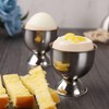 GEEZY Stainless Steel Egg Cups 4 Pieces - Boiled Egg