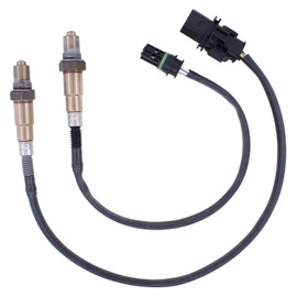 Lambda Sensor Lambda Sensor Control Probe Before Cat and Diagnostic Probe After Catalytic Converter Sensor O2 Oxygen Sensor Oxygen Probe Sensors for 1 Series E81 E87 E88 116i 118i 3 Series E90 E91 E92