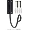 Sorbus Garden Hose Holder Hook, Wall Mounted Hose Reel Water