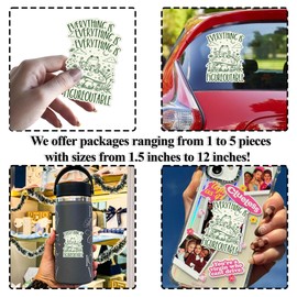 3Pcs Everything is Figureoutable Sticker Mental Health Retro Frog Motivation Vinyl Waterproof Decal, Gift for Women, Girls, Kids, Teens – Laptop, Phone, Water Bottle, Tumbler, Car, Helmet 3 Inches