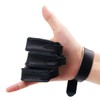 Tiardey Finger Guard Artificial Cow Leather Archery 3 Finger Guard