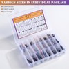 840PCS Metric M2 M3 M4 M5 Hex Socket Flat Head