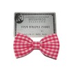 EmilyRose Couture Gingham Hair Bows (Large Headband, Hot Pink)