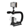 DV Bracket Stabilizer Kit Professional Handheld Video Stabilizer Grip with