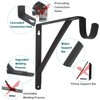 Closet Rod Bracket, Heavy Duty Closet Brackets with Rod Holder,