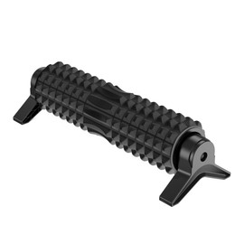 New Upgrade Bracket Foam Roller, 21 Inch Firm Deep Tissue Muscle Massager for Back Leg Pain & Sore Muscles (Black)