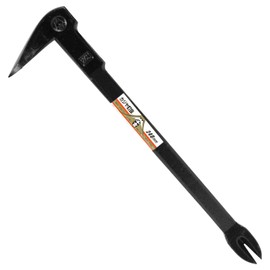 Senkichi Bar Kaziya Nail Remover, Total Length 9.4 inches (240 mm), Hammer Head, For Nail Removal Work, Black/Navy Blue, Two-Tone, Depth 0.5 x Height 9.4 x Width 2.4 inches (1.2 x 24