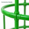 3-Tier Plant Support Rings for Potted Plants – 9-Piece Green