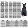 X-TIGER Men's Cycling Bib Shorts with 5D Seat Padding Bicycle