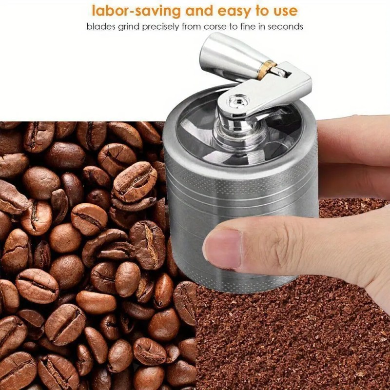 Metal Hand Muller with Handle Herb & Spice Crusher Grinder
