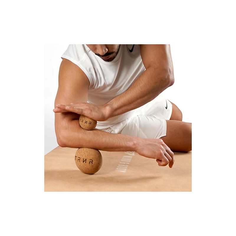 TRNR Trainer Massage Ball, Set of 2, 2.0 inches (5.2