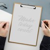 100 Sheets Extra Large Jumbo Transparent Sticky Notes Clear Self