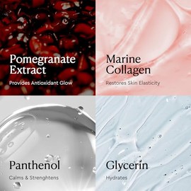 The Face Shop Pomegranate  Collagen - Emulsión Facial de Granada y Colágeno, 140 ml - Loción reafirmante con efecto lifting y glow - K-beauty coreano 