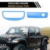 REPAIROCK 1 Set Glove Box Handle Switch Cover Trim for
