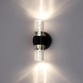 Maichis 12V LED RV Wall Sconce Light Fixture with ON/Off Switch, RV LED Bedside Reading Lamp with Seeded Acrylic Lens, 6W, 4000K Nature White Interior Light for RV, Marine, Motorhome