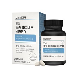 More Nature 모어네이처 칼슘 마그네슘 비타민D 1박스(1개월분) Moore Nature Calcium Magnesium Vitamin D 1 Box (1 Month Supply)