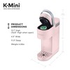 Keurig K-Mini Single Serve K-Cup Pod Coffee Maker, 6 to