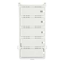 Leviton Countdown Timer Switch Faceplate, White, DTKIT-W
