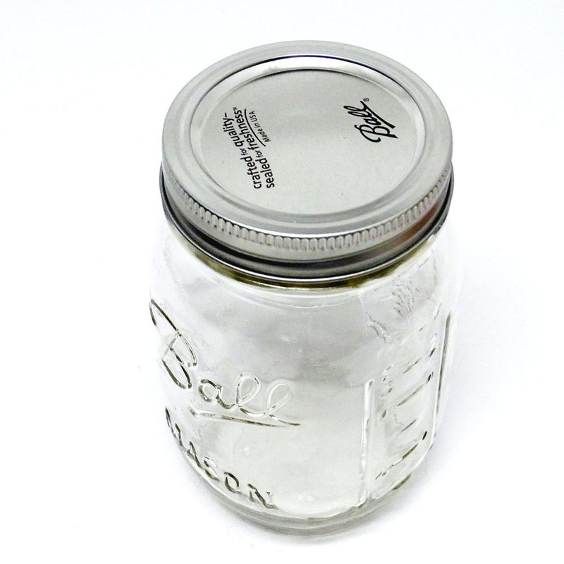 bo-rumeisonzya- Regular Mouse 460ml Clear Ball Mason Jar Regular Mouth
