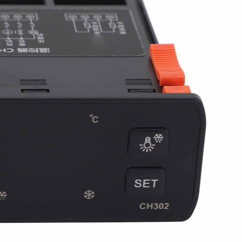 Digital Temperature Controller Dual Sensors Refrigerating Defrosting Alarm Smart Thermostat