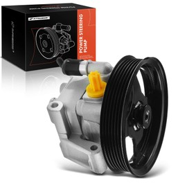 A-Premium Power Steering Pump, with Pulley, Compatible with Jaguar S-Type 2001-2008, 3.0L, Replace # C2C35302