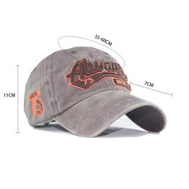 CheChury Retro Vintage Baseball Cap New York Unisex Cotton Cap Distressed Washed Adjustable Outdoor Leisure Hat Embroidery Cap Men Baseball Cap Women, orange