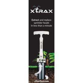 TSM, Inc. xTrax - Sprinkler Removal and Repair Made Easy - Extract and Replace Sprinkler Heads in Less Than a Minute