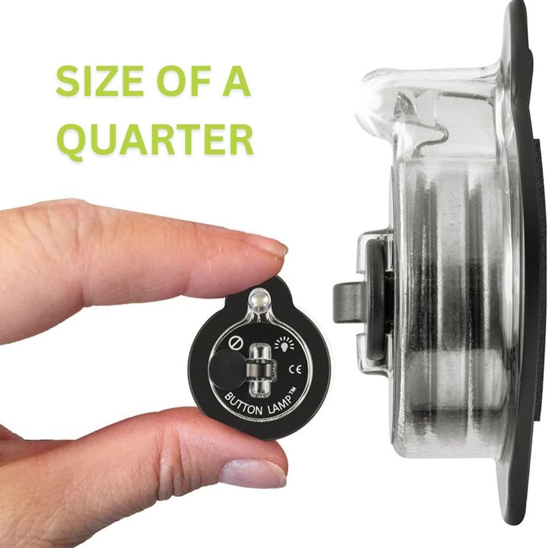 Panther Vision Button LAMP Adhesive LEDs Light Package - Lightweight,