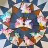 Mood Lab Miniature Unicorn Figurines Set - Funny Mini Statue