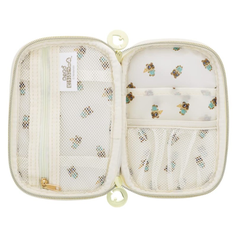 Sunstar Stationery Animal Crossing Pouch Gadget Pouch Green S2321149