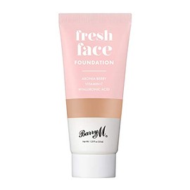 Barry M Cosmetics Fresh Face Lightweight Liquid Foundation Infused With Hyaluronic Acid And Vitamin C, Shade 10