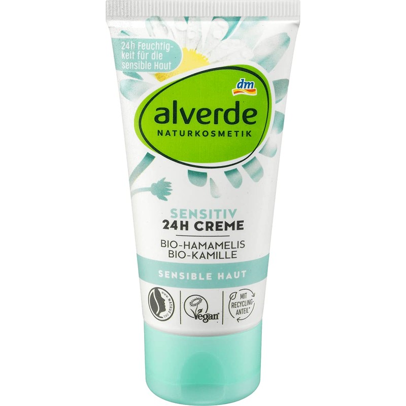 alverde NATURKOSMETIK Sensitive Face Cream 50 ml