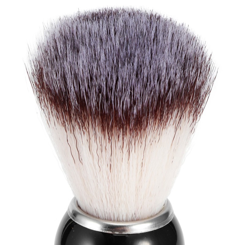 2PCS Men Portable Synthetic Nylon Beard Brush Salon Face Cleaning