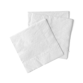 Tissue Napkin 3-Ply Absorbent Ideal for Parties and Catering 33 x 33 cm Pack of 100 White