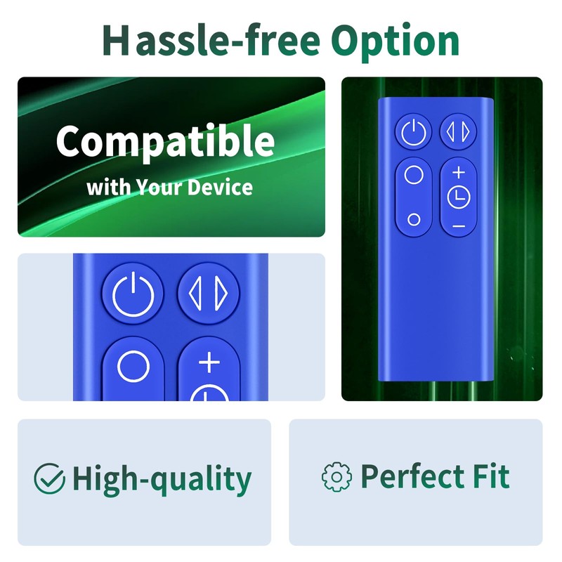 CLVIZCXOM New Fan Remote Control Replacement Fit for Dyson Pure