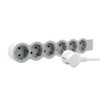 LEGRAND, Flat Power Strip, 6-Way Socket, Multiple Socket, 5 Metre