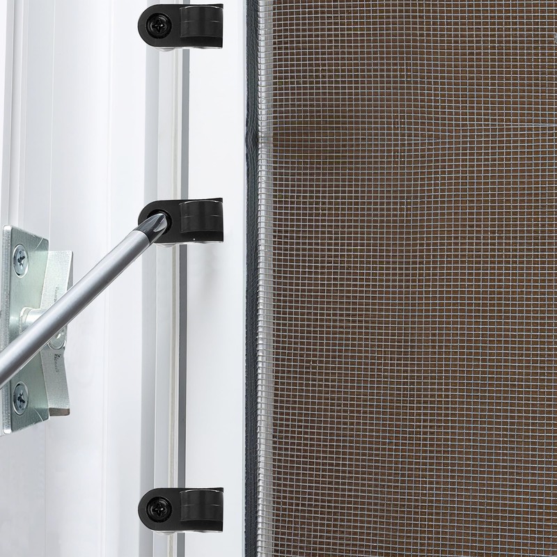 Nkiy Quen 28 Pack 3/8 Inch Window Screen Holder Clips,Offset