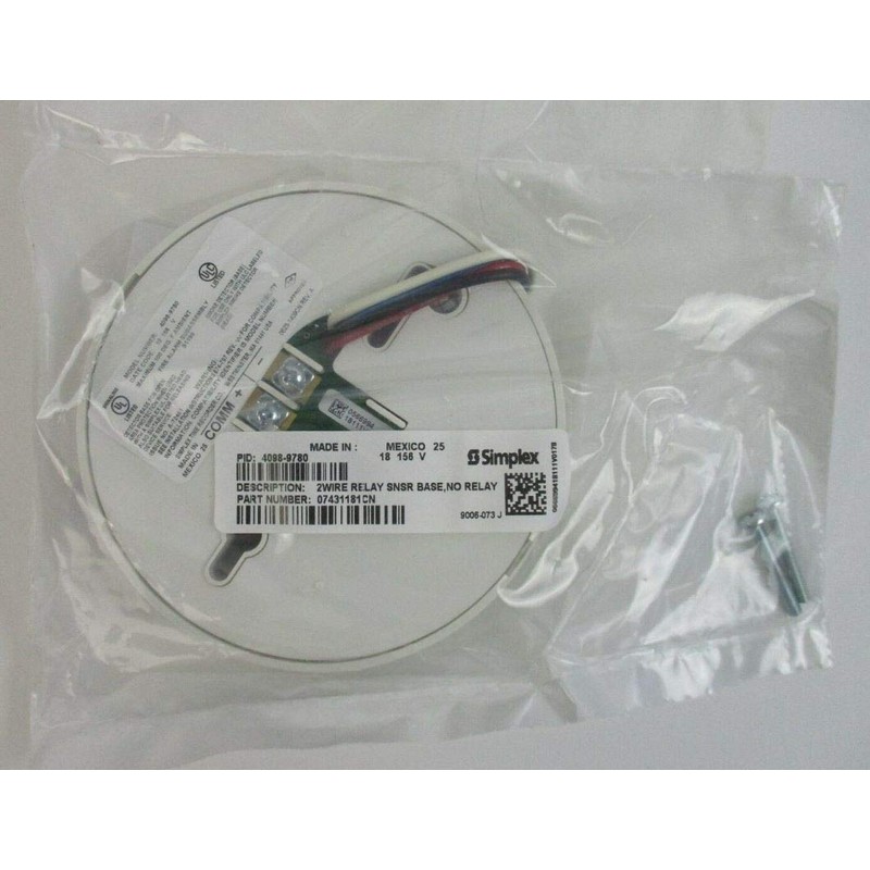 Simplex 4098-9780 - 2-Wire Sensor Relay Base
